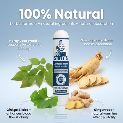 Coach Stiffy's Nasal Inhaler